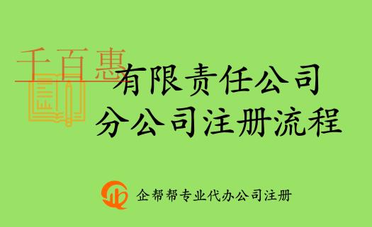 北京有限责任公司分公司注册登记办事流程